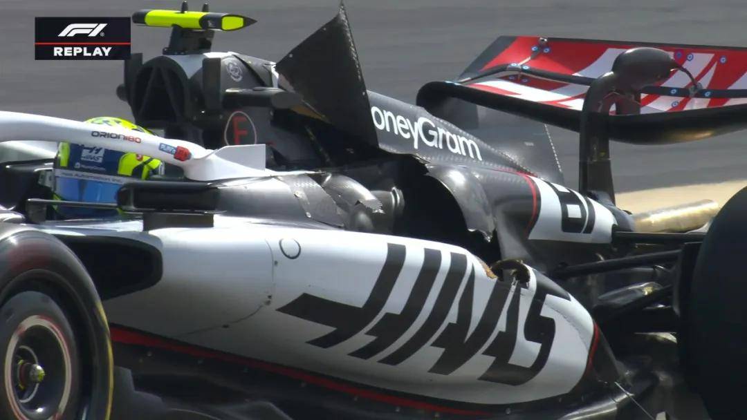 爱游戏娱乐-哈斯车队横扫梅赛德斯，塞恩斯高光表现